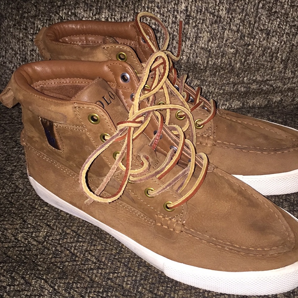 Polo men’s boots size 8